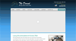 Desktop Screenshot of dorsalhotel.com.au